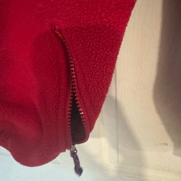 Eastern mountain sports women’s medium quarter zip fleece red - Picture 5 of 12